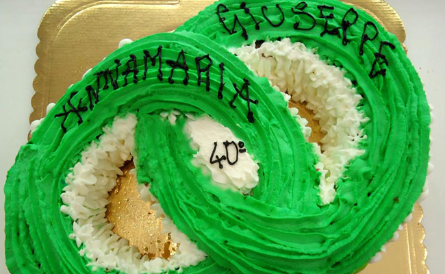 Torta per Anniversario di Matrimonio