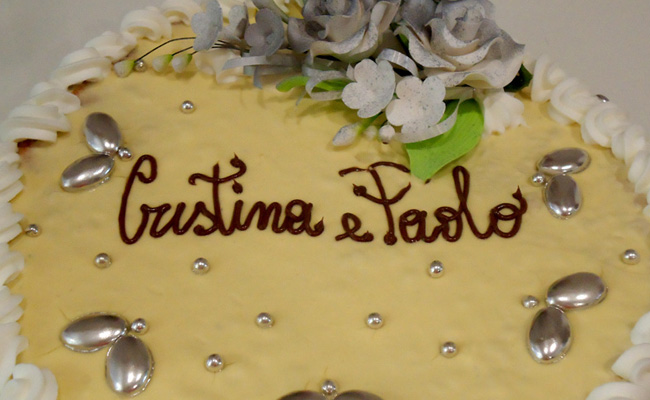 Torta per Anniversario di Matrimonio