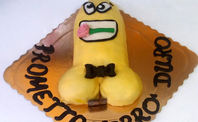 Torta americana per addio al nubilato